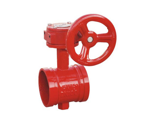 沟槽式信号软密封闸阀